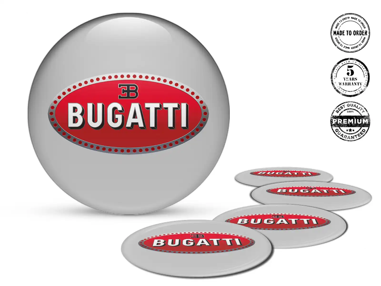 Bugatti Marque Décalques Roues Fusion Galactique Suprême